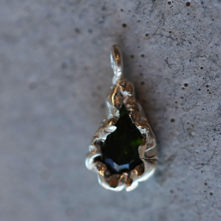 Frill Pear Pendant